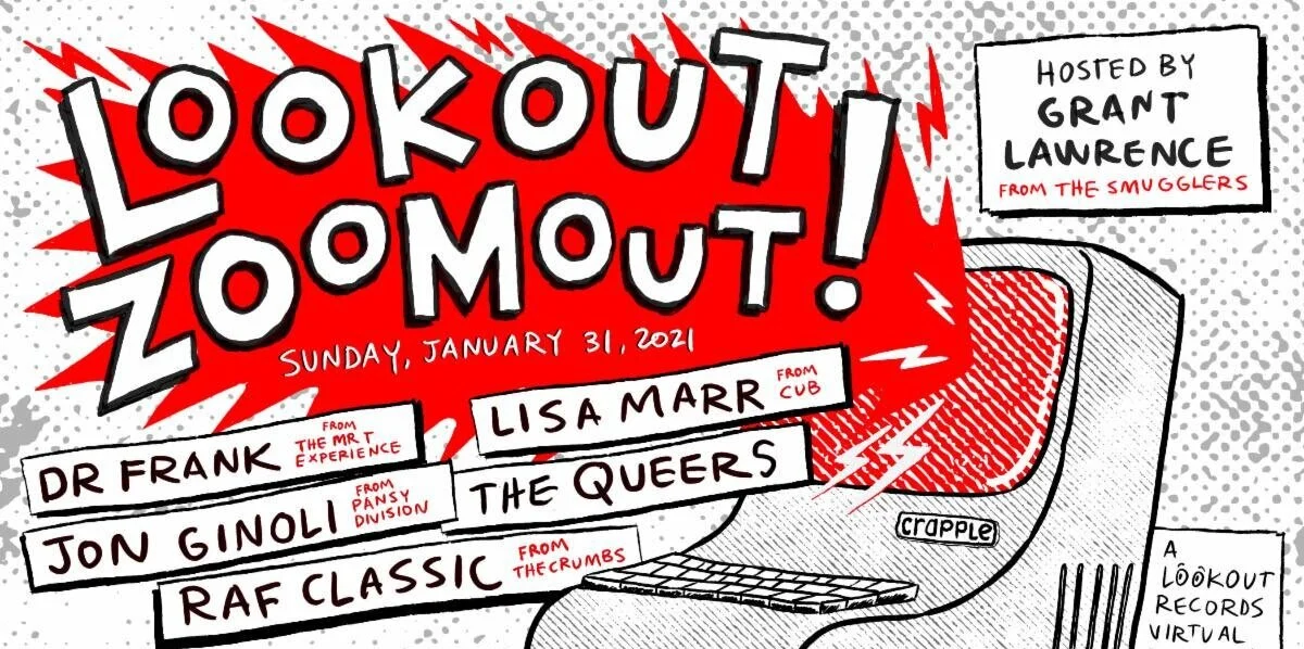 Lookout Records announce Lookout Zoomout livestream series
