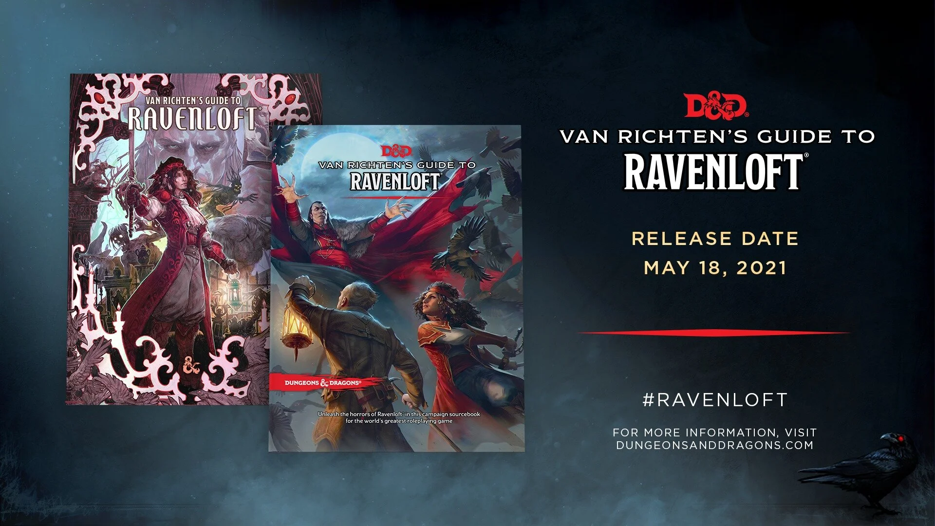 Dungeons and Dragons to release Van Richten’s Guide to Ravenloft in May