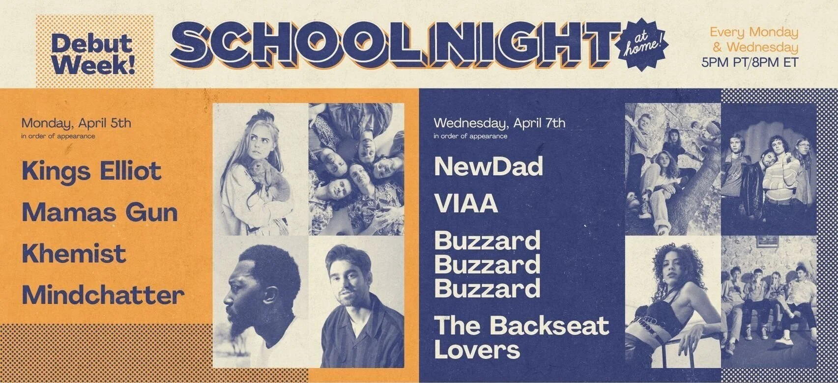 Live music series School Night teams up with Twitch for School Night at Home