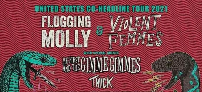 Flogging Molly and Violent Femmes announce co-headlining tour