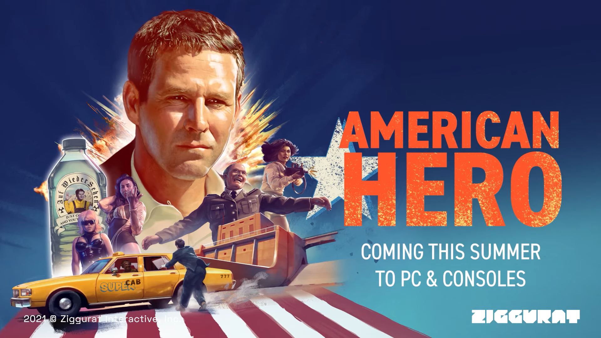 Previously unreleased Atari Jaguar game American Hero headed to modern consoles and PC this summer