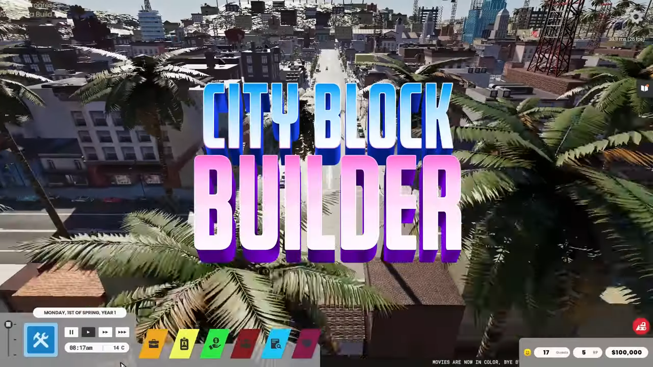 City Block Builder announced for Steam Early Access this September