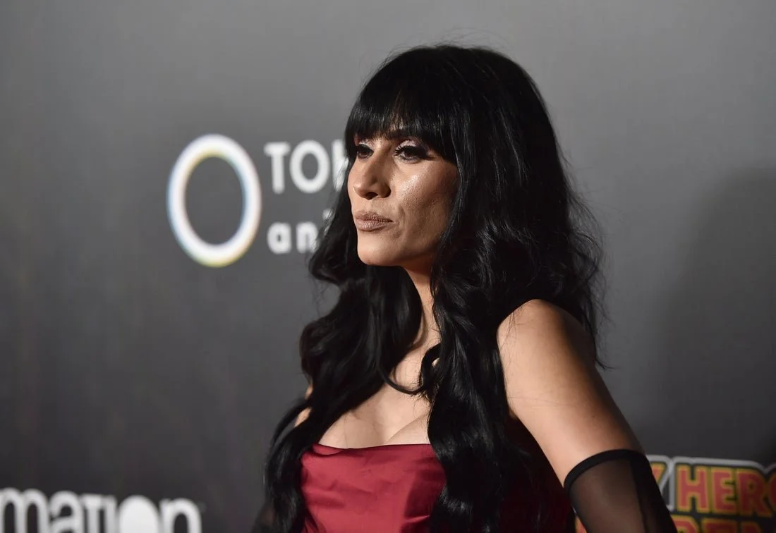  Cristina Vee attends The Los Angeles Premiere Of \"My Hero Academia: World Heroes' Mission\" at L.A. LIVE on October 26, 2021 in Los Angeles, California. (Photo by Alberto E. Rodriguez/Getty Images for Funimation ) 