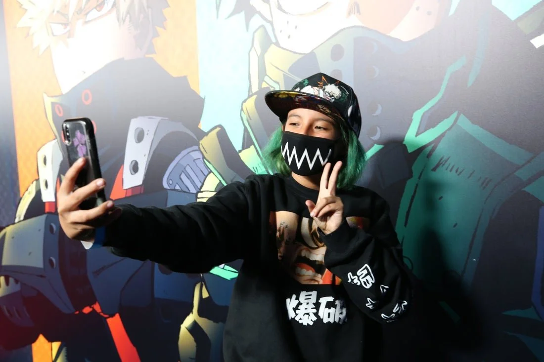  General atmosphere at The Los Angeles premiere of \"My Hero Academia: World Heroes' Mission\" at L.A. LIVE on October 26, 2021 in Los Angeles, California. (Photo by Phillip Faraone/Getty Images for Funimation ) 