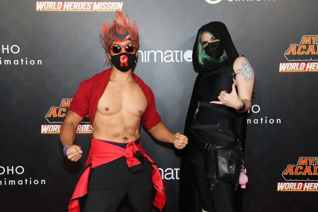  General atmosphere at The Los Angeles premiere of \"My Hero Academia: World Heroes' Mission\" at L.A. LIVE on October 26, 2021 in Los Angeles, California. (Photo by Phillip Faraone/Getty Images for Funimation ) 