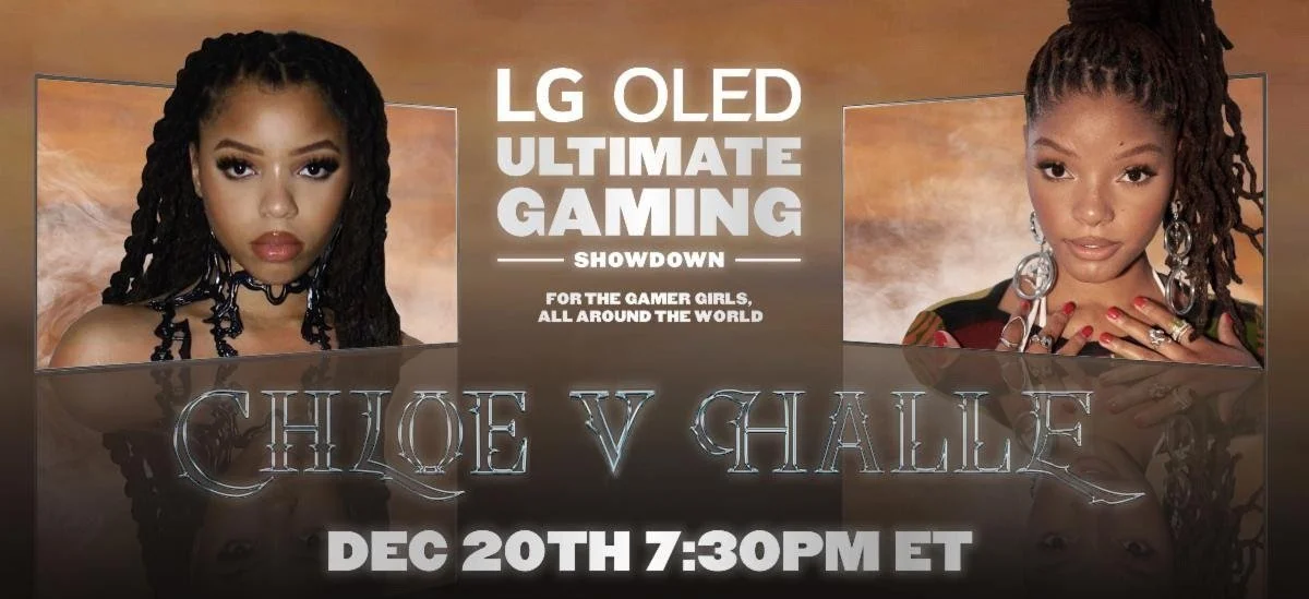 Chloe x Halle to compete in LG OLED Ultimate Gaming Showdown on Twitch today