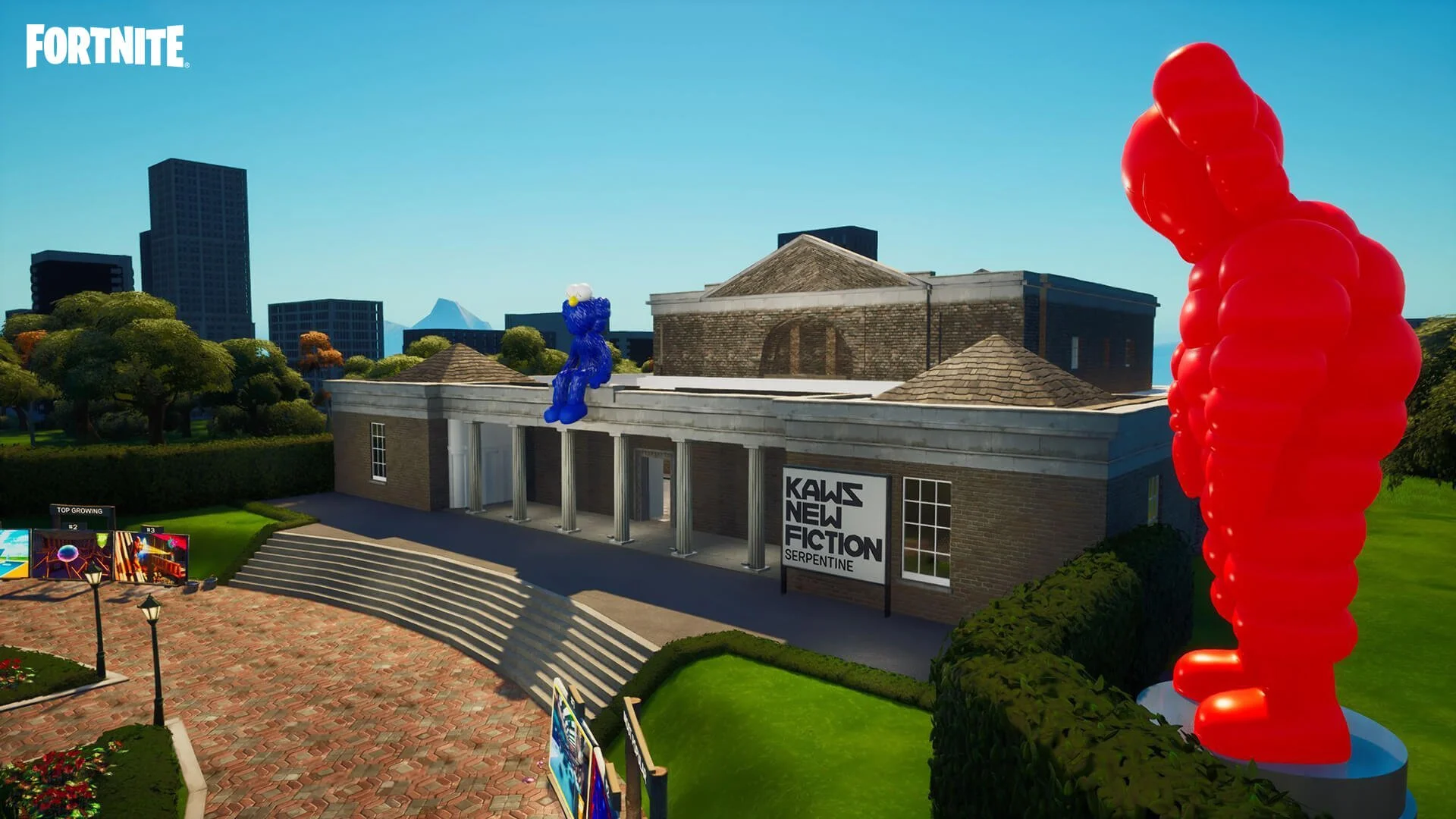 Fortnite announces collaboration with KAWS and Serpentine