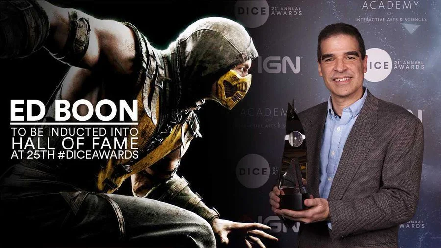 Mortal Kombat co-creator Ed Boon to get inducted into AIAS Hall of Fame