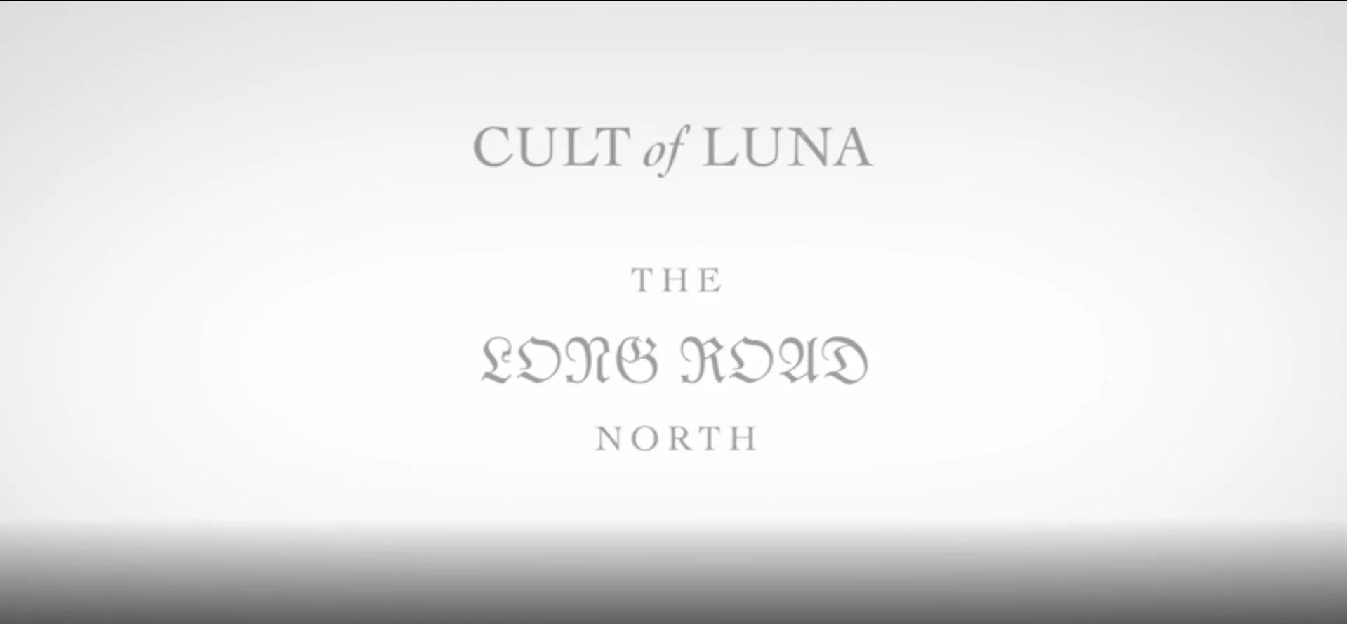 Cult of Luna release The Long Road North video game