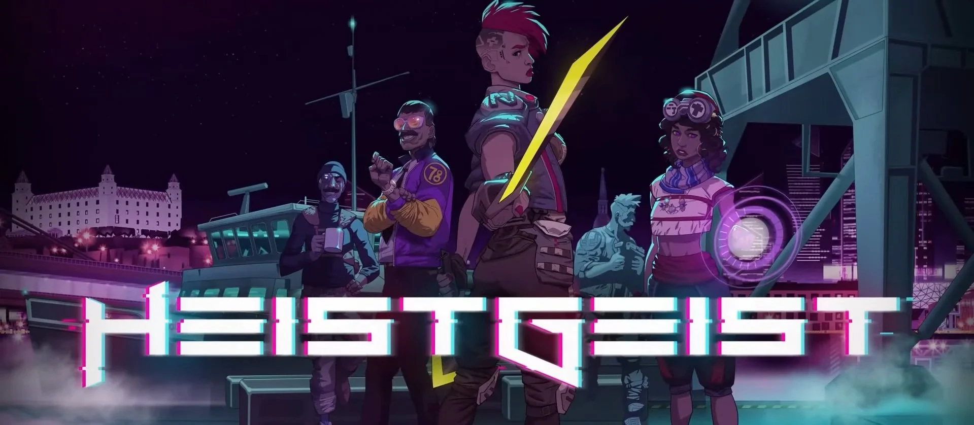 Cyberpunk deck building RPG HeistGeist announced for 2023 release on PC and Nintendo Switch