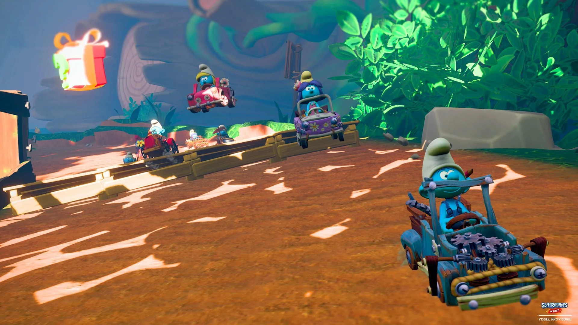 Smurfs Kart races onto the Nintendo Switch this winter