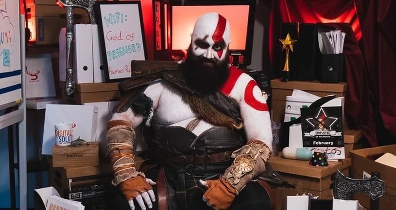 G4 releases trailer for "God of War meets The Office" series God of Work
