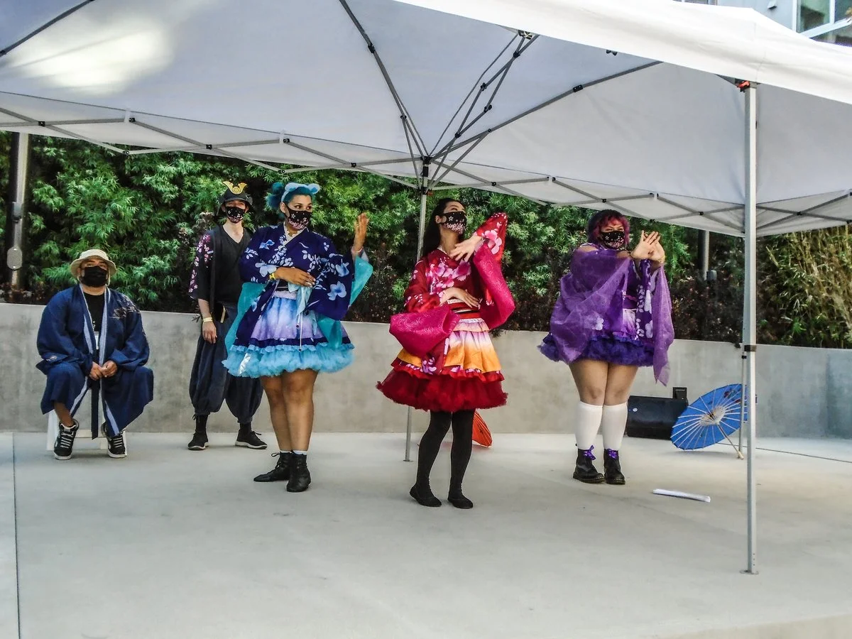   Summoner’s Cafe performing live. 