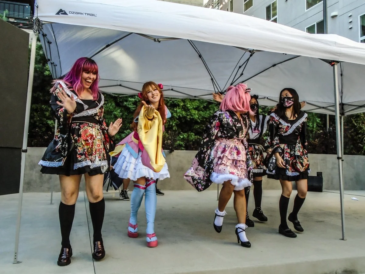   Summoner’s Cafe performing live. 