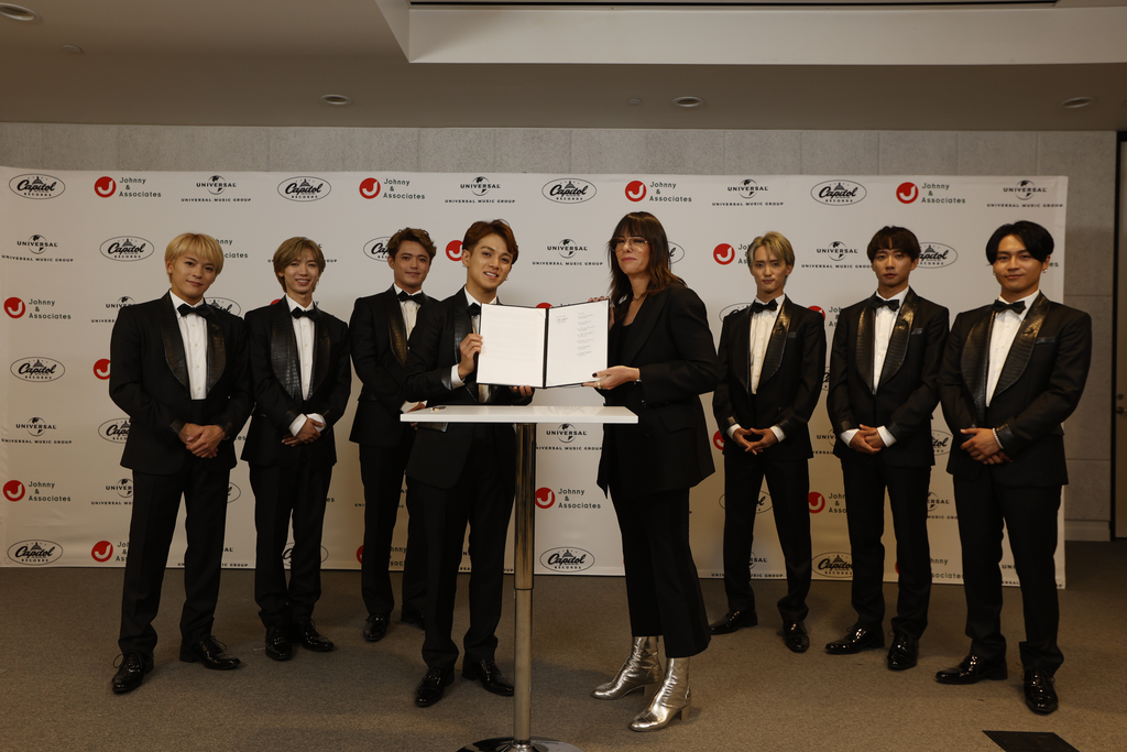 J-pop act Travis Japan sign to Capitol Music Group