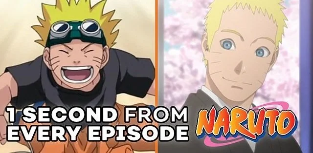 Crunchyroll celebrates Naruto's 20th anniversary with visual featuring one second from each episode