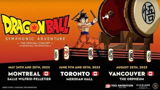 Dragon Ball Symphonic Adventure concert announces 2023 Canadian dates