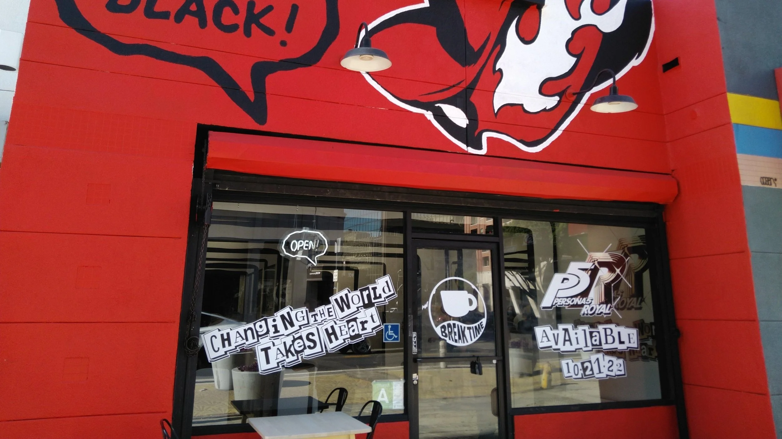 Matte Black Coffee's Persona 5 collaboration live until November 13