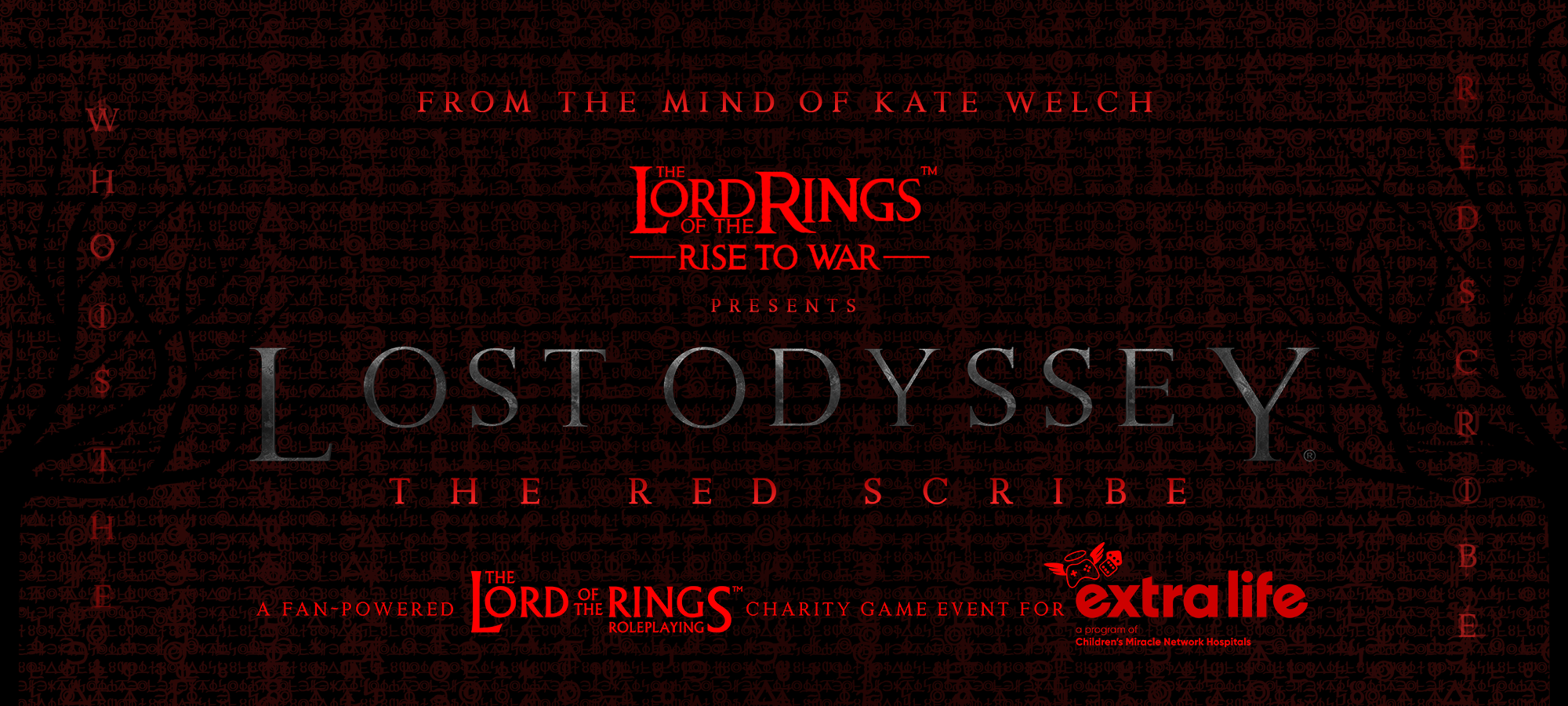 The Lord of the Rings Roleplaying Game debuting at L.A. Comic Con via Lost Odyssey: The Red Scribe