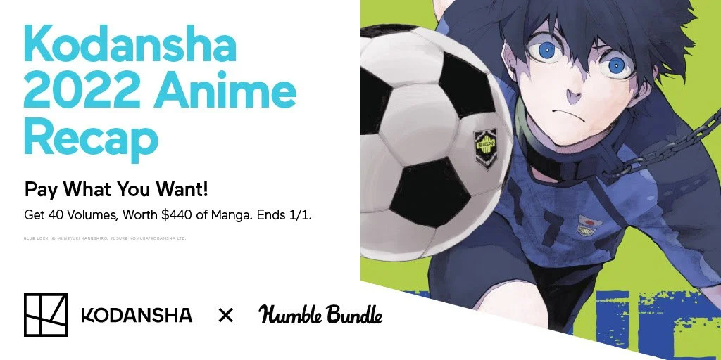 Kodansha announces 2022 Anime Recap Humble Bundle (Tokyo Mew Mew, Blue Lock)