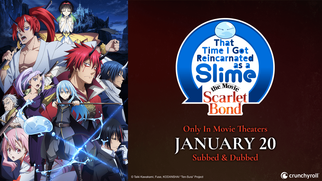 That Time I Got Reincarnated as a Slime the Movie: Scarlet Bond international theatrical release dates announced