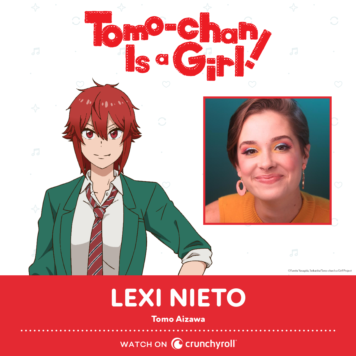 TOMO-CHAN IS A GIRL! Dublado  Elenco de Dublagem e Trechos