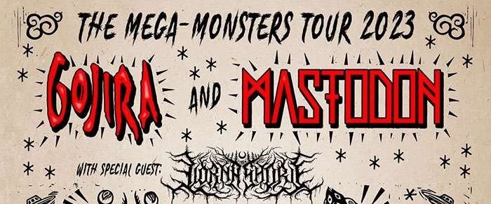 Gojira and Mastodon reveal 2023 North American co-headlining tour with Lorna Shore