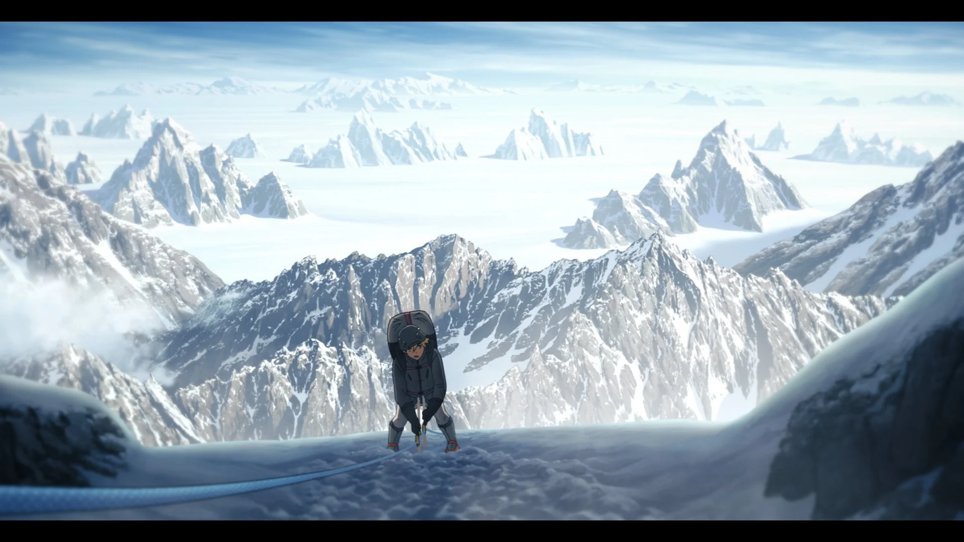 Lovecraft-inspired anime NAKED PEAK - Climb the Mountains of Madness unveils pilot episode