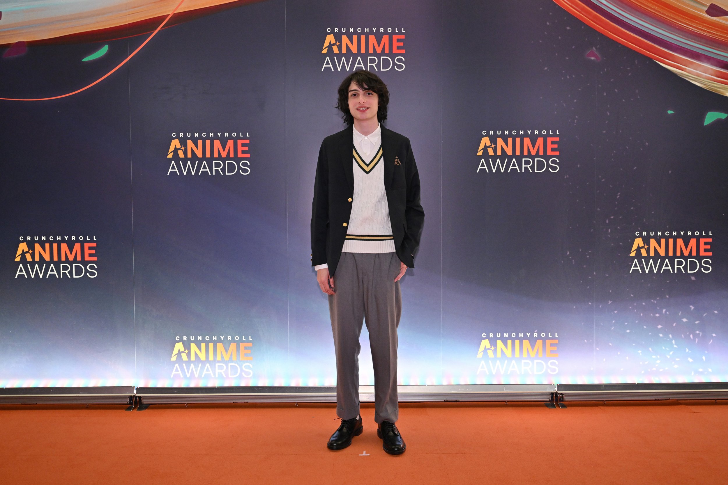 Finn Wolfhard from Stranger Things (and diehard anime fan) at the 2023 Crunchyroll Anime Awards in Tokyo..JPG
