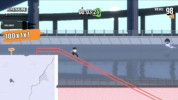 Trailer for 2D parkour game Parkour Legends released