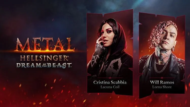 Will Ramos (Lorna Shore) and Cristina Scabbia (Lacuna Coil) to join Metal: Hellsinger DLC