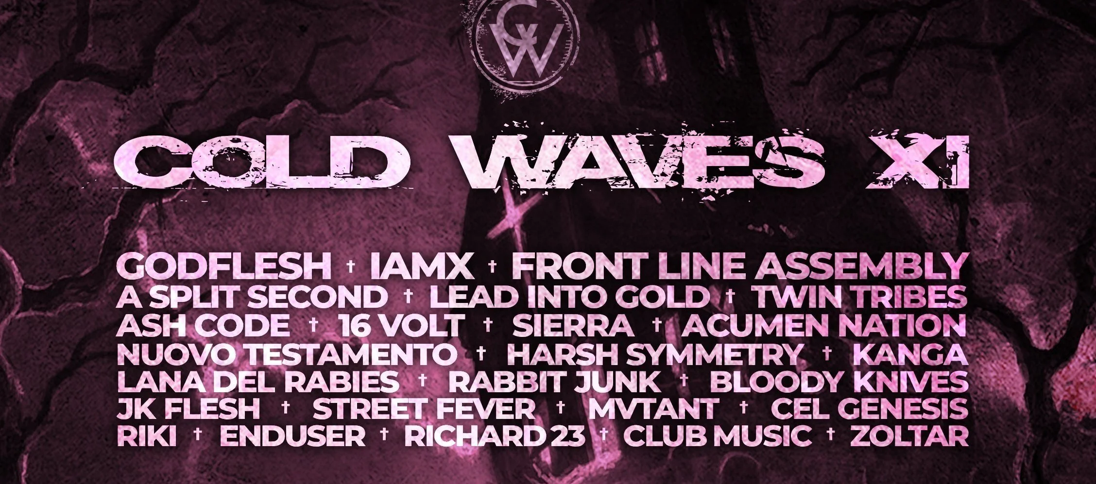 Cold Waves XI lineup announced (Godflesh, IAMX, Front Line Assembly)