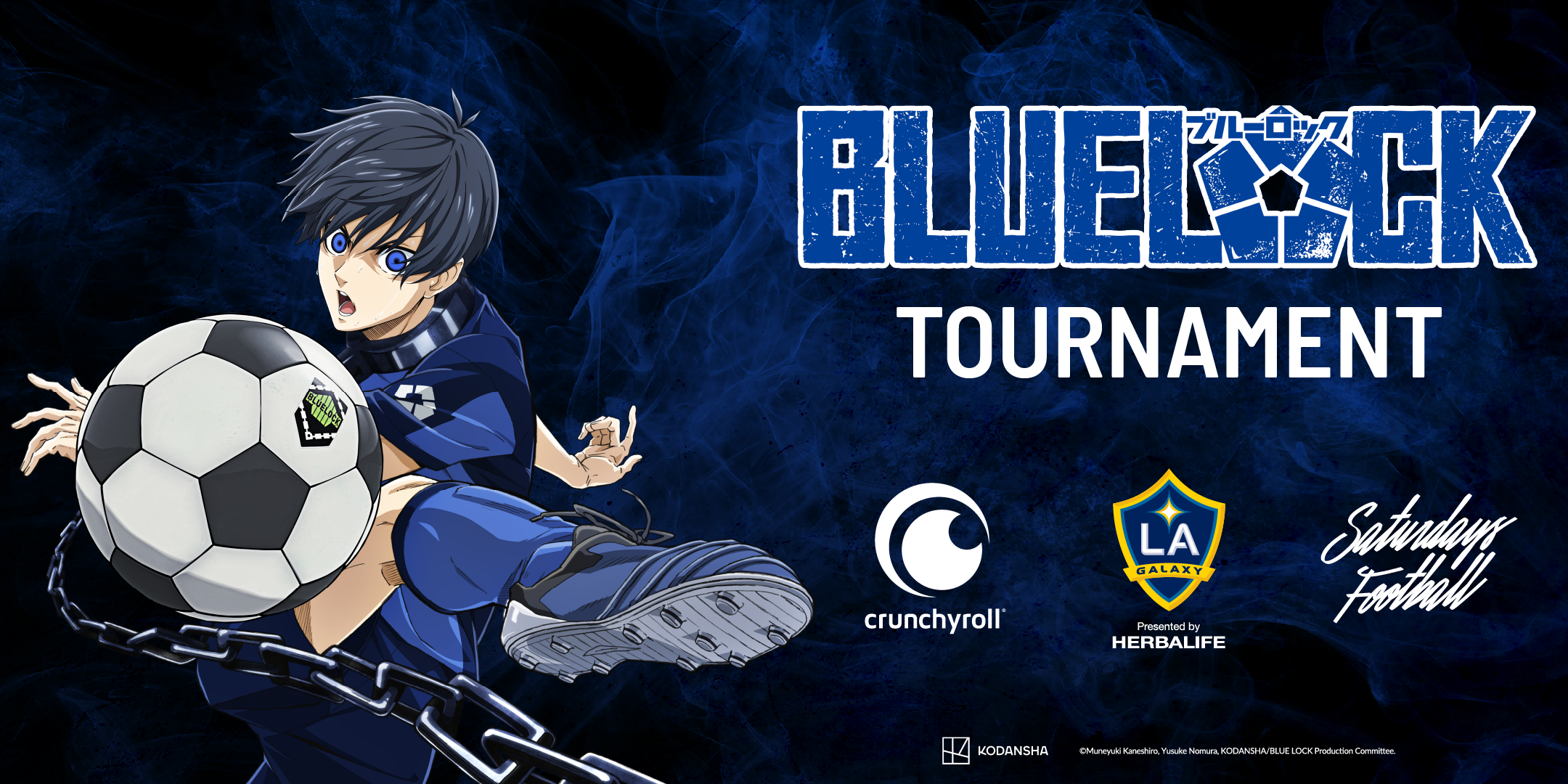 Crunchyroll announces BLUELOCK soccer tournament in Los Angeles on Saturday