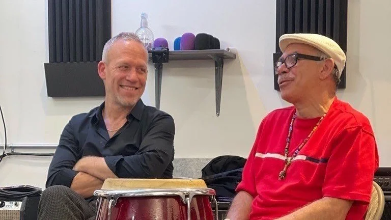 Avishai Cohen and Abraham Rodriguez Jr. unveil Afro-Latin cover of "Fly Me To The Moon"