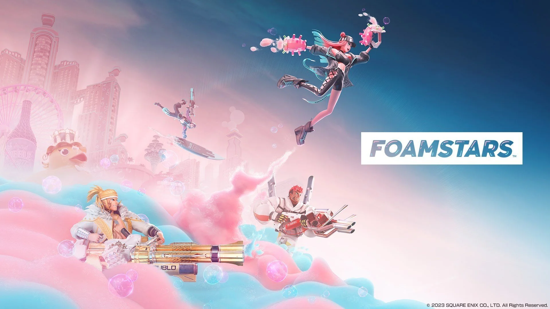 Online multiplayer shooter Foamstars announced for PlayStation 5 and PlayStation 4