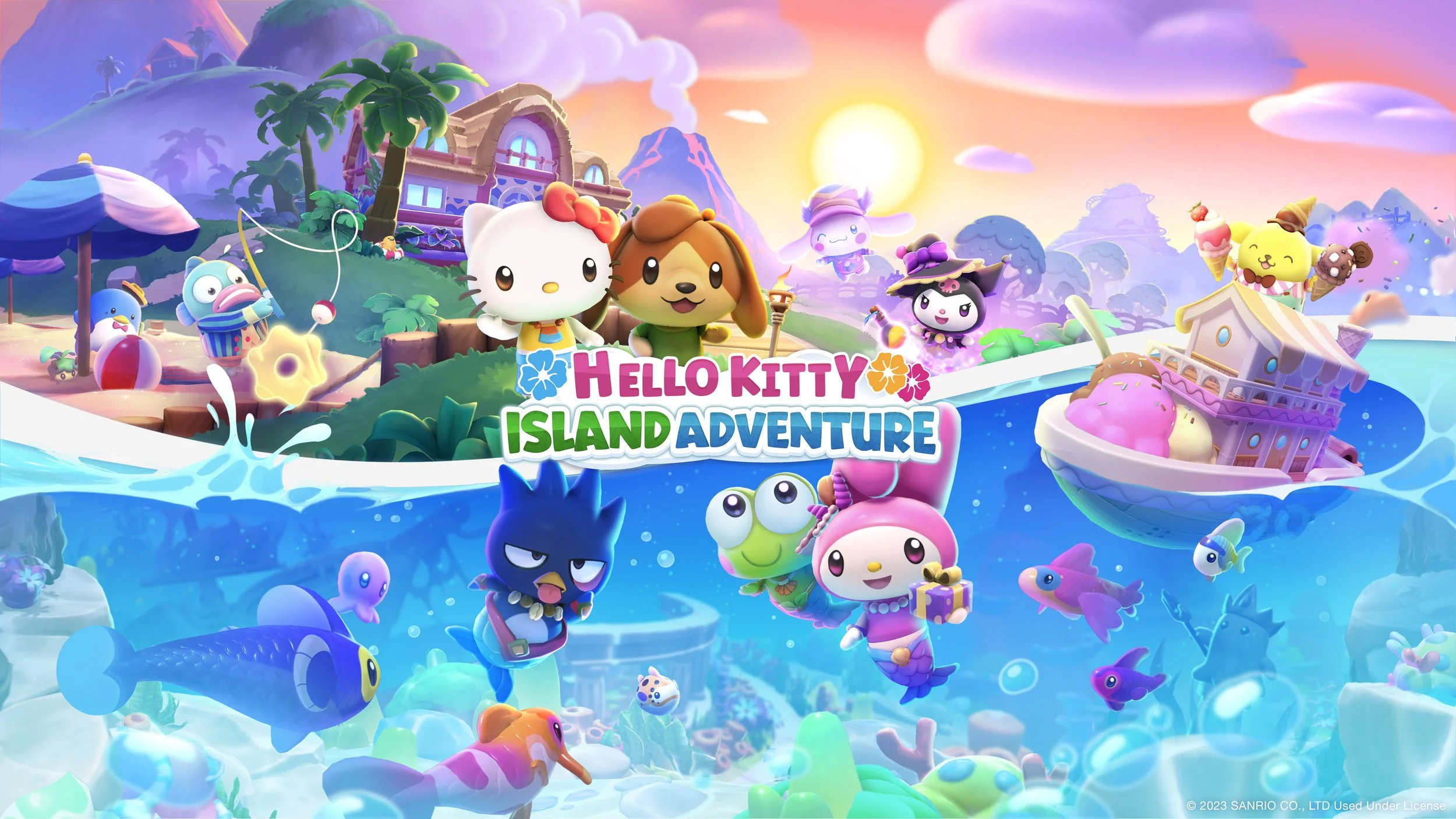 Hello Kitty Island Adventure coming to Apple Arcade on July 28