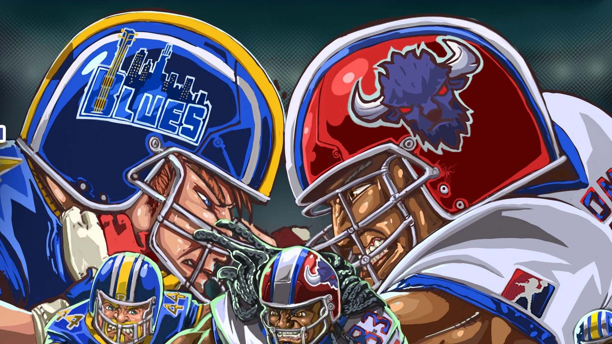Retro football simulator game Legend Bowl hits consoles in August