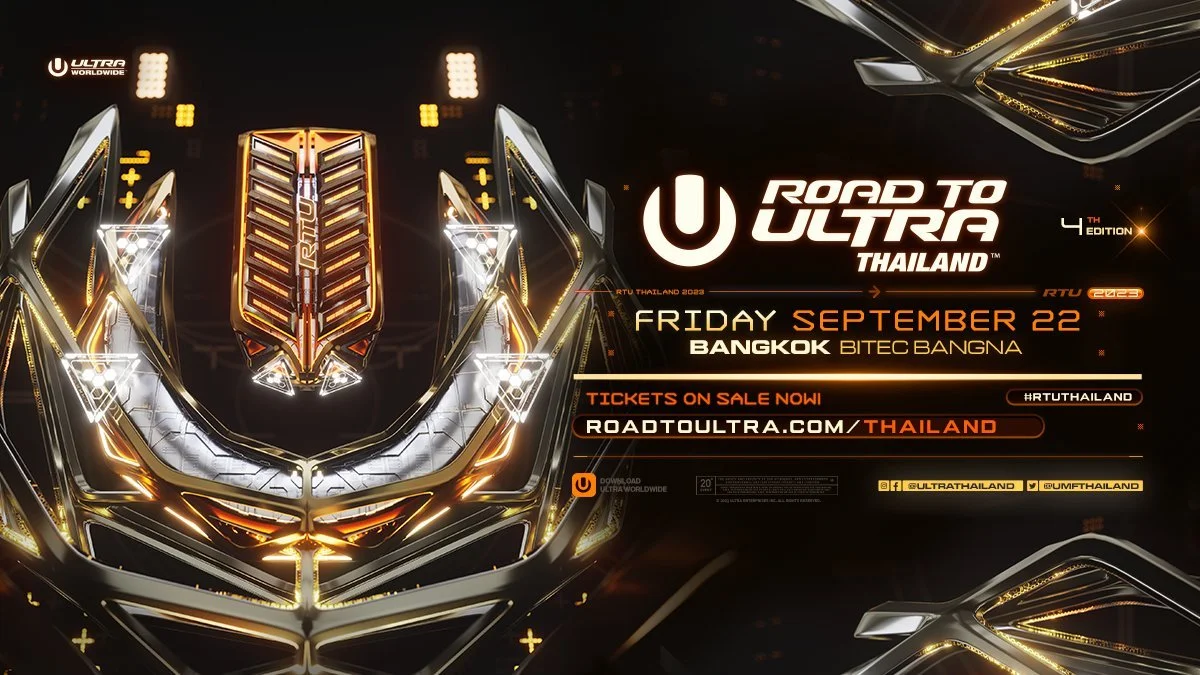Ultra Music Festival announces Road To Ultra return to Thailand on September 22