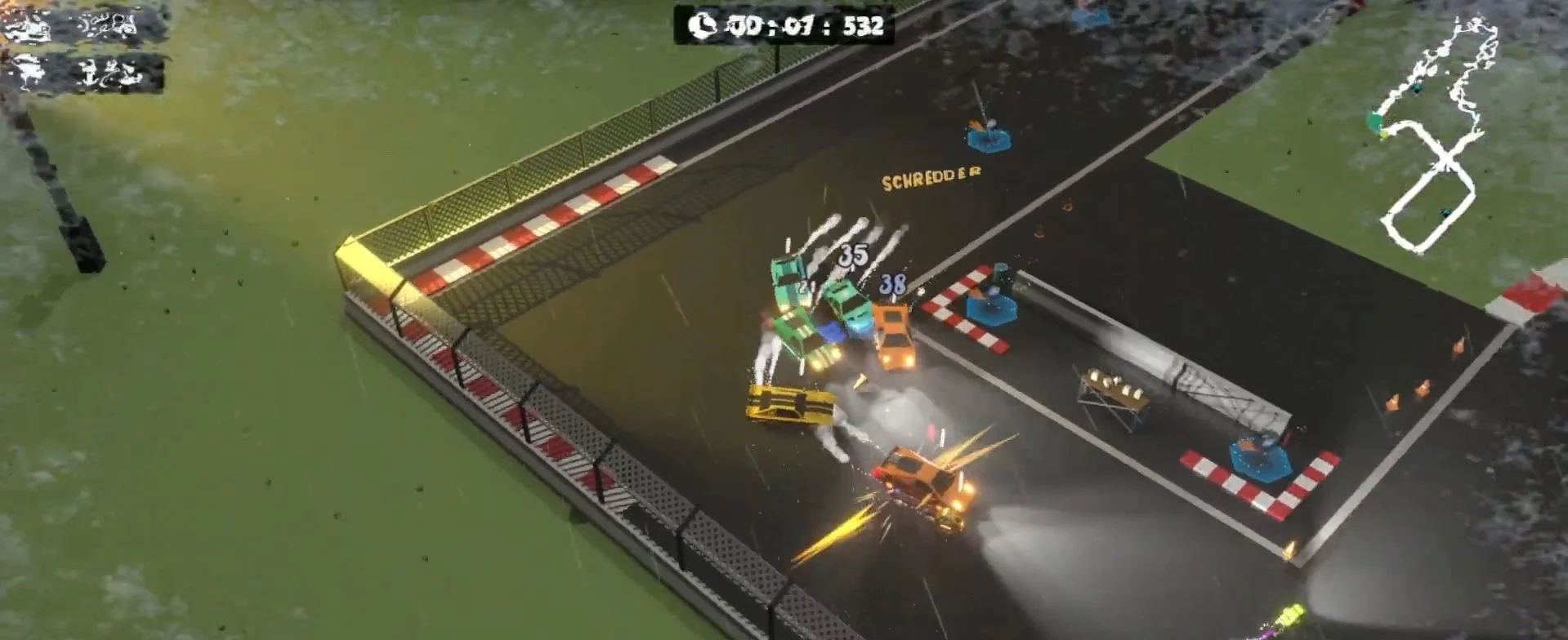 Arcade racing game Smells Like Burnt Rubber gets August release date
