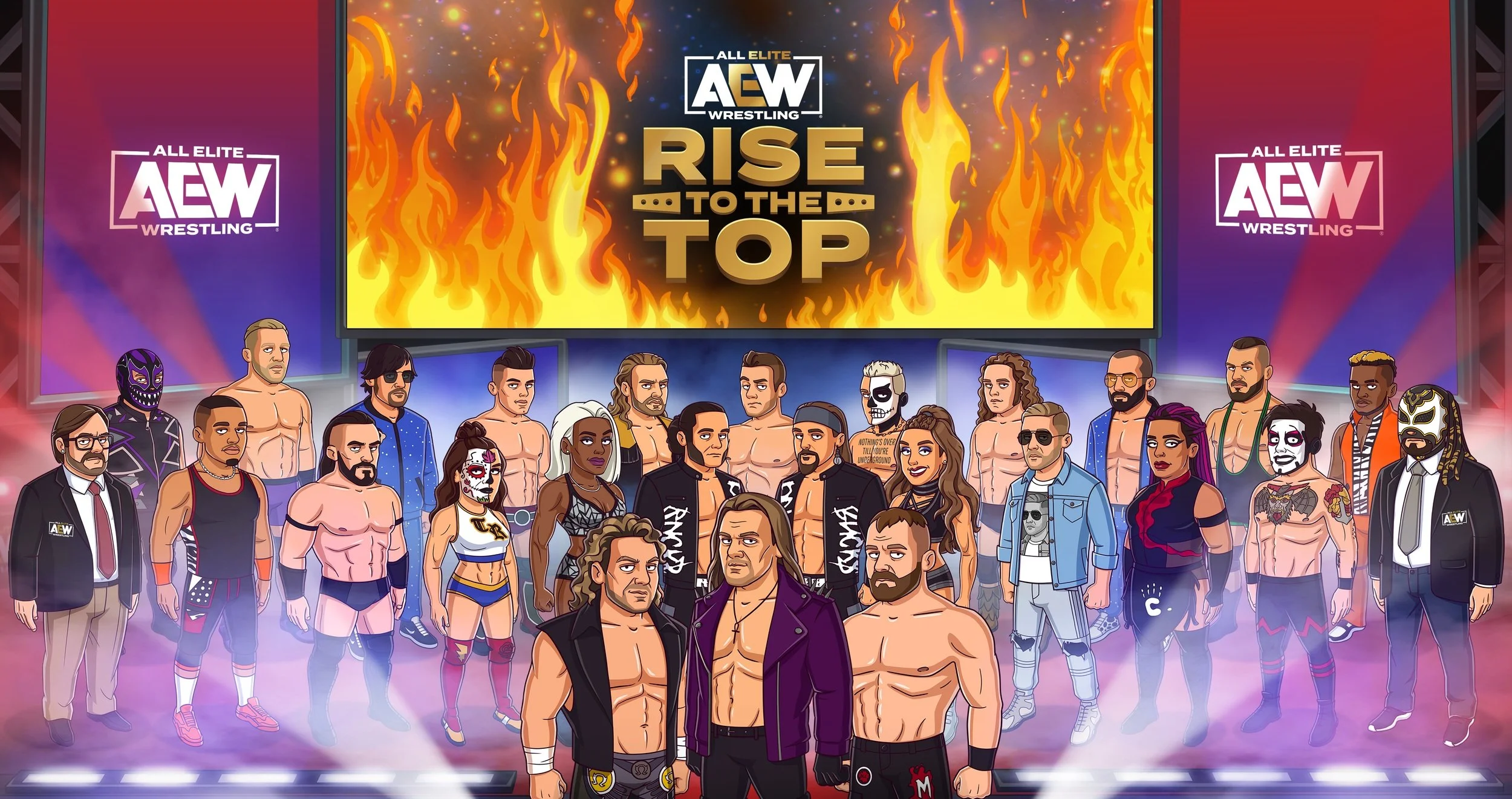 Mobile game AEW: Rise to the Top gets European beta launch during AEW: All In London