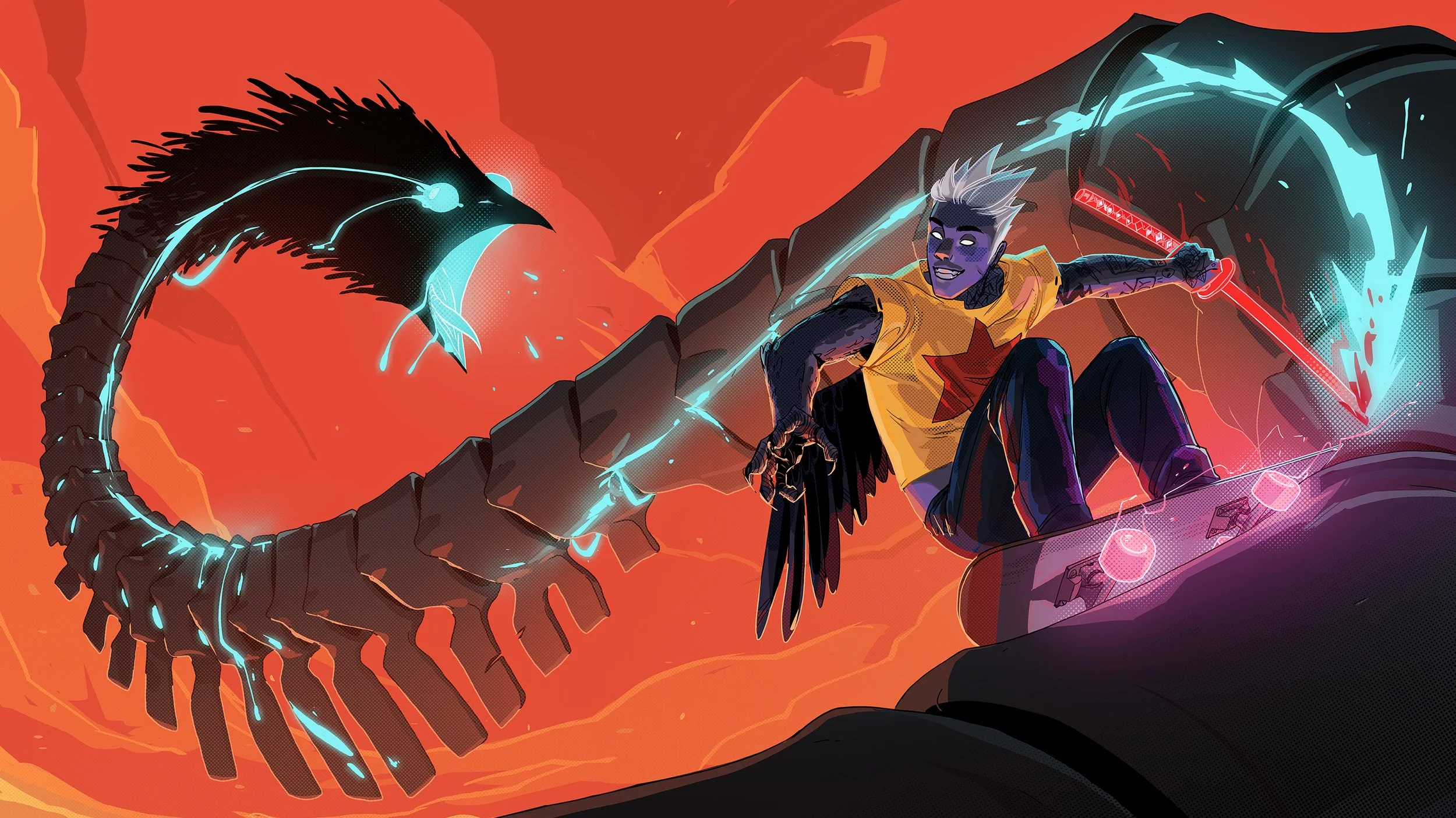 New trailer for skateboarding roguelite Helskate has been released
