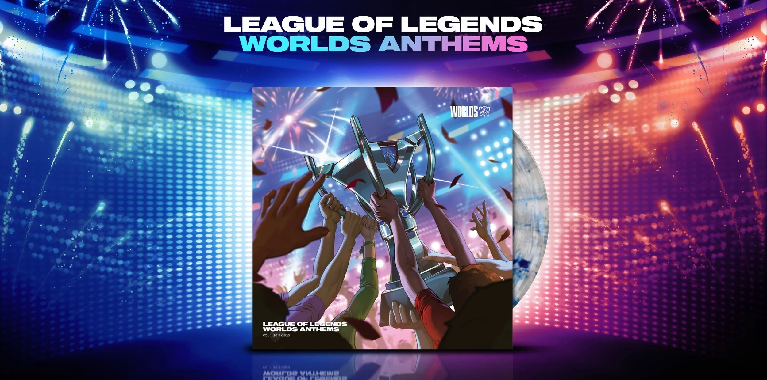 iam8bit to unveil 'League of Legends Worlds Anthems Vol 1: 2014-2023' on vinyl