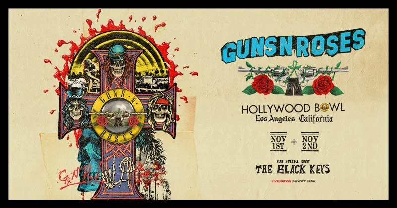 Guns N' Roses announce Hollywood Bowl performances with The Black Keys