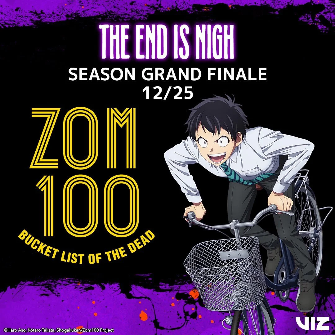Zom 100: Bucket List of the Dead's final three episodes to air on Christmas