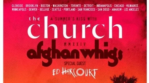 The Church and The Afghan Whigs announce 2024 North American summer co-headlining tour