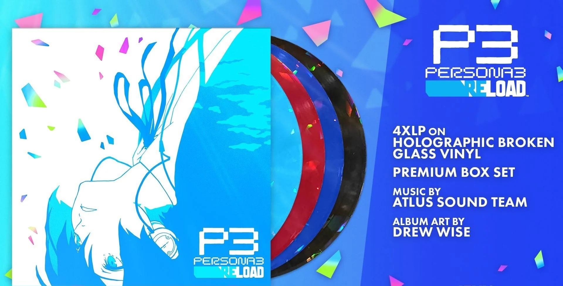 iam8bit to release Persona 3 Reload vinyl soundtrack 