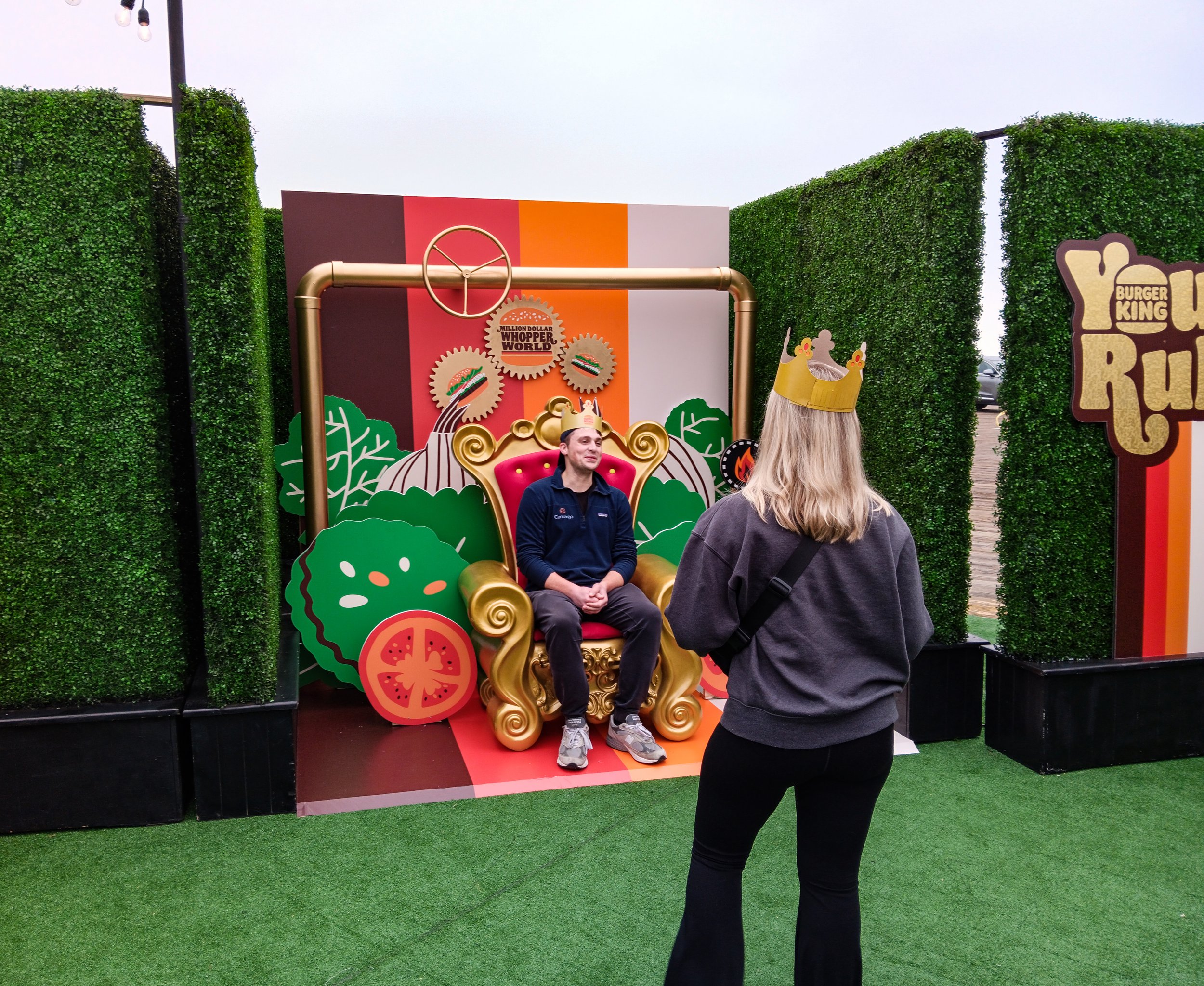 Photos: Burger King's Million Dollar Whopper World pop-up event in