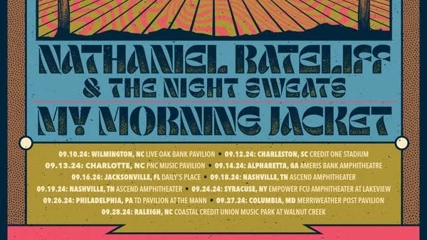 My Morning Jacket and Nathaniel Rateliff &amp; The Night Sweats announce co-headlining tour