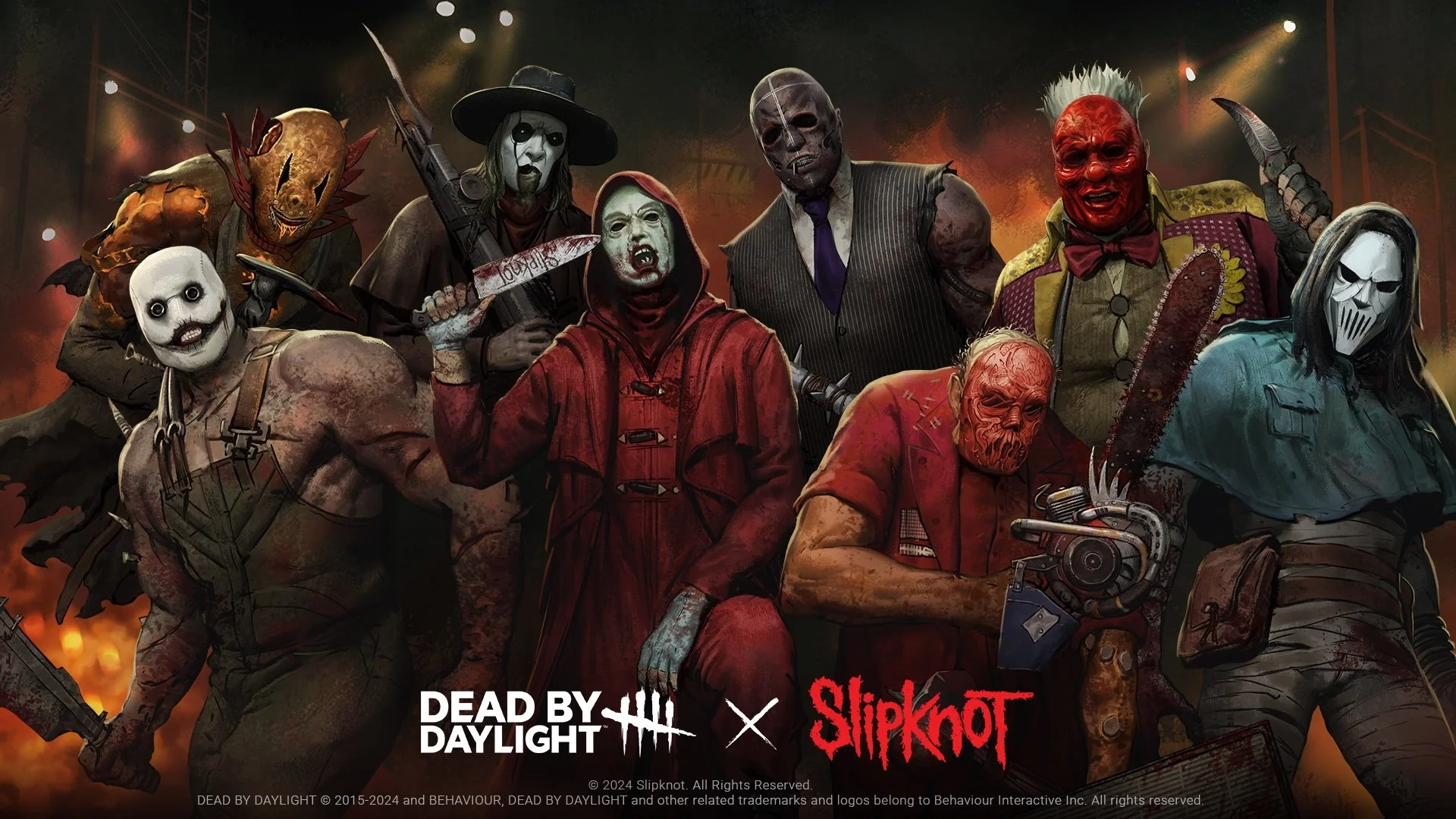 Slipknot's collaboration with Dead By Daylight is now live