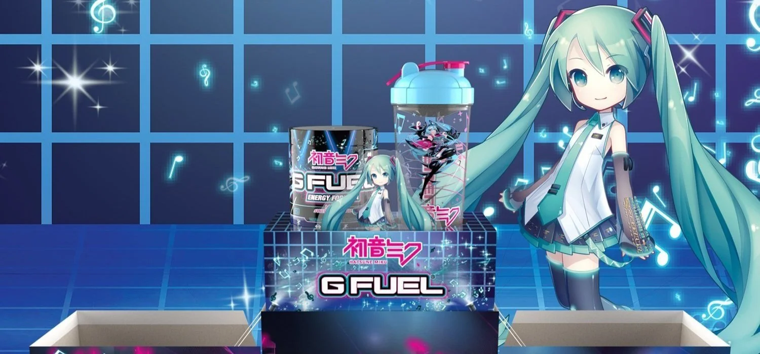 G FUEL reveals collaboration with Hatsune Miku